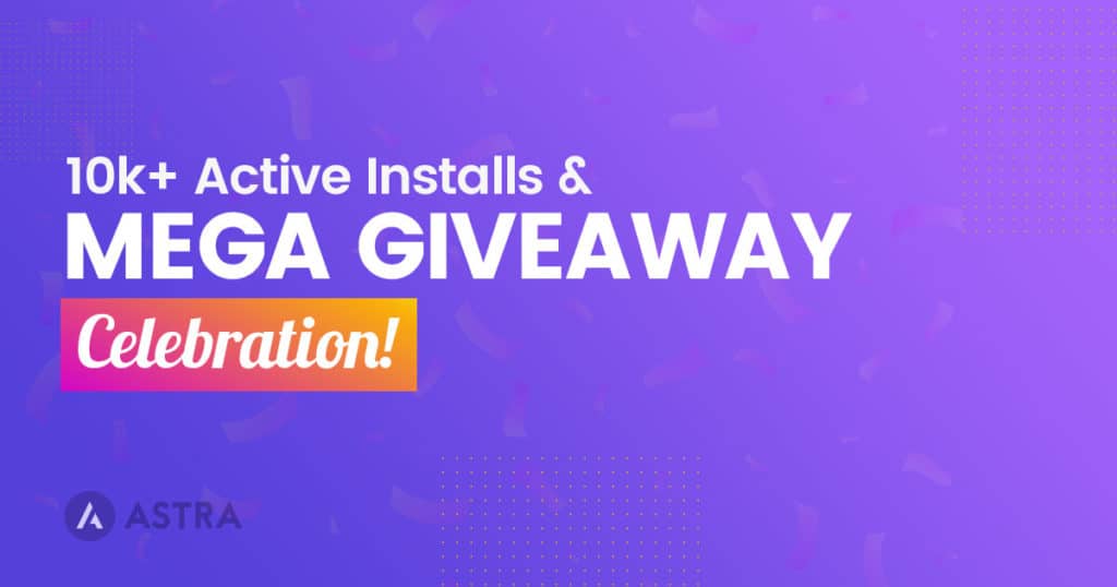 Mega Giveaway Celebration