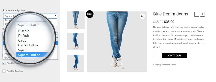 Astra Pro WooCommerce product navigation