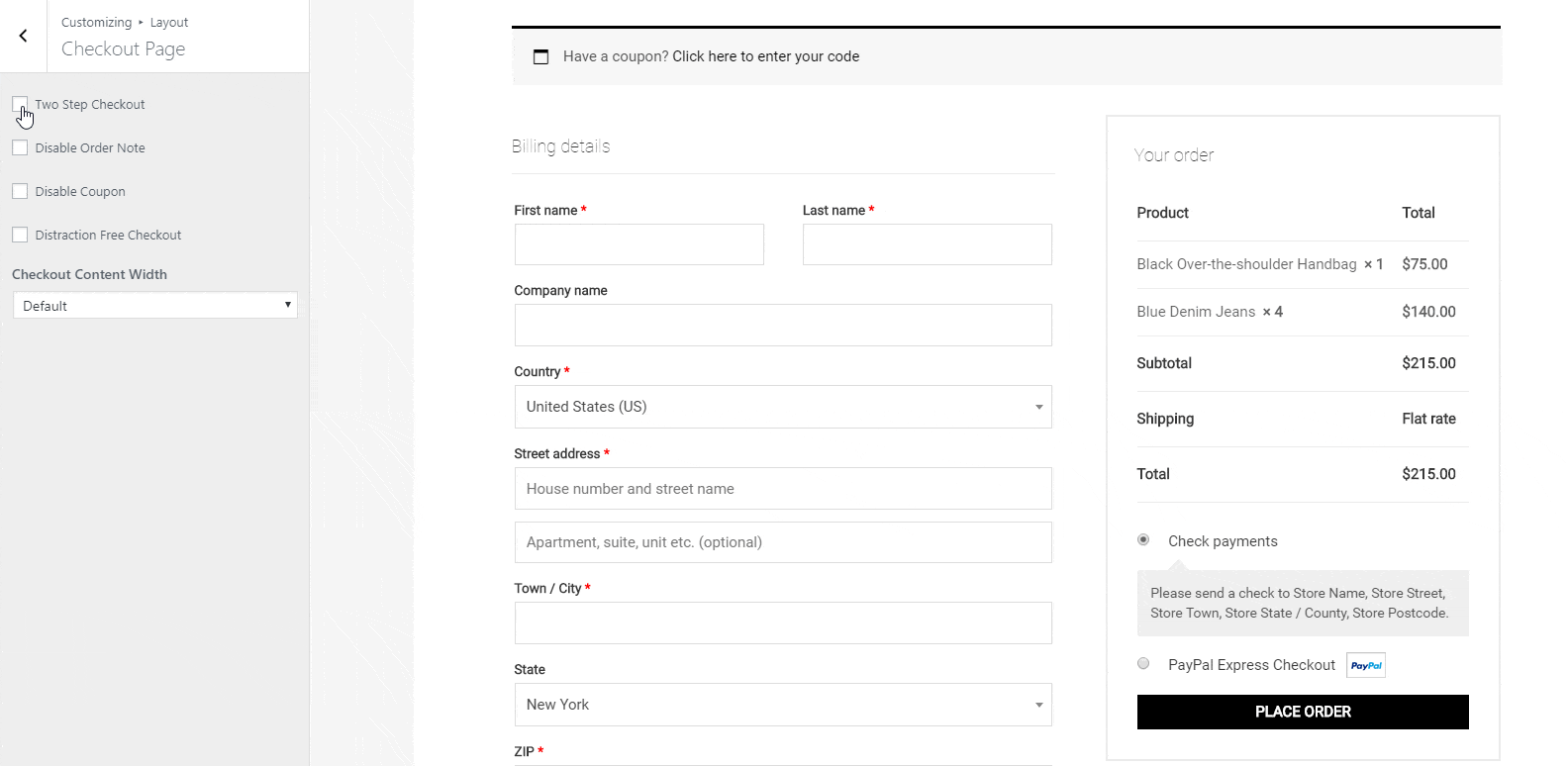 Astra Pro WooCommerce checkout customization