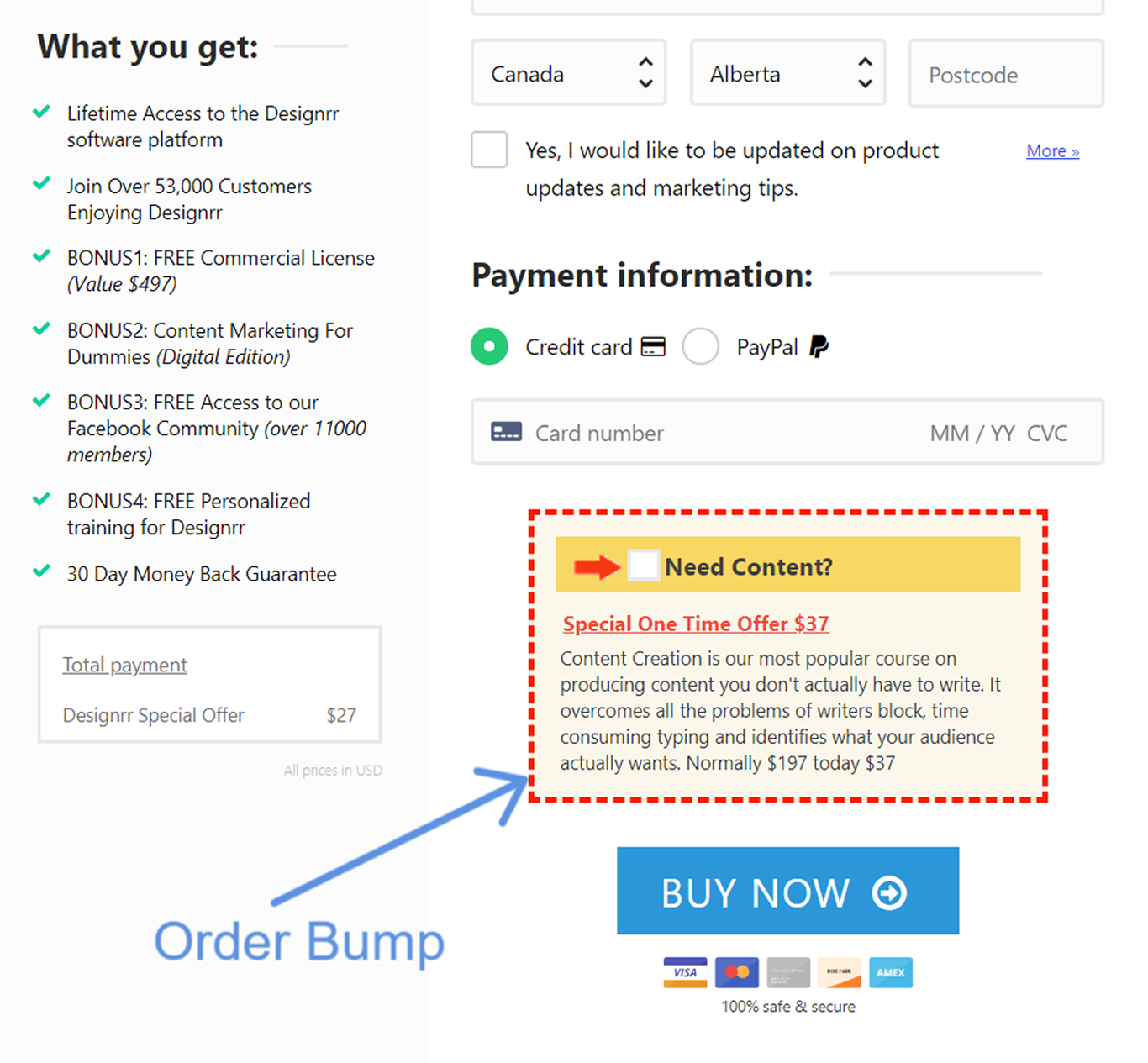Astra Woo Checkout Add Order Bumb