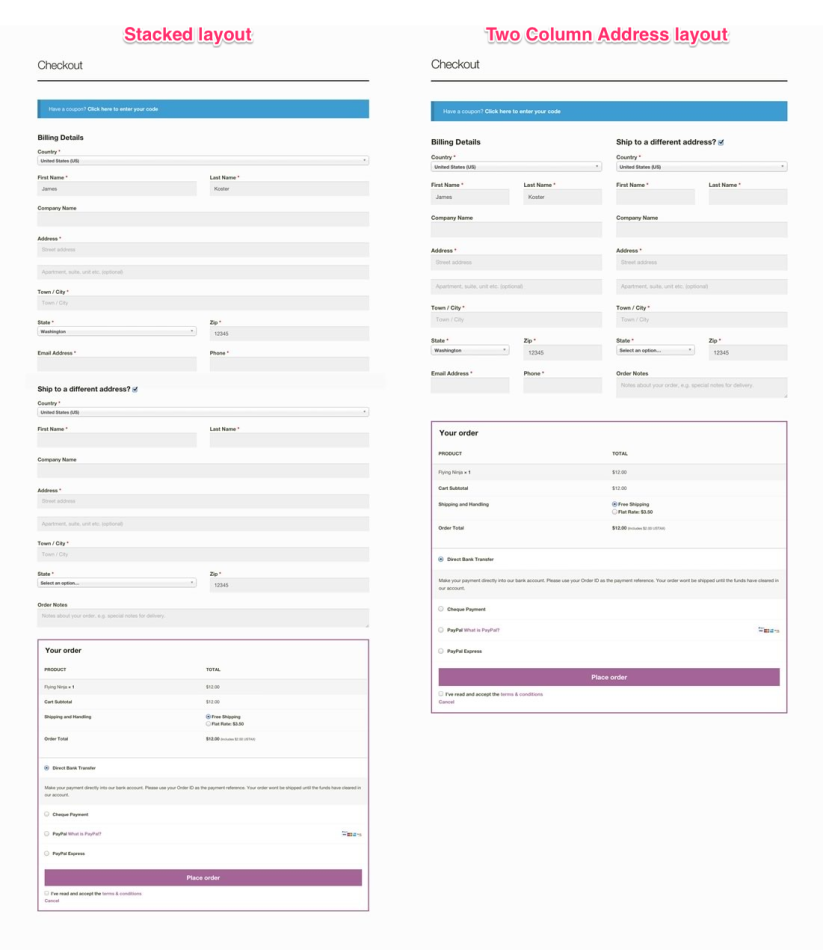 Astra WooCommerce Optimize Default Checkout