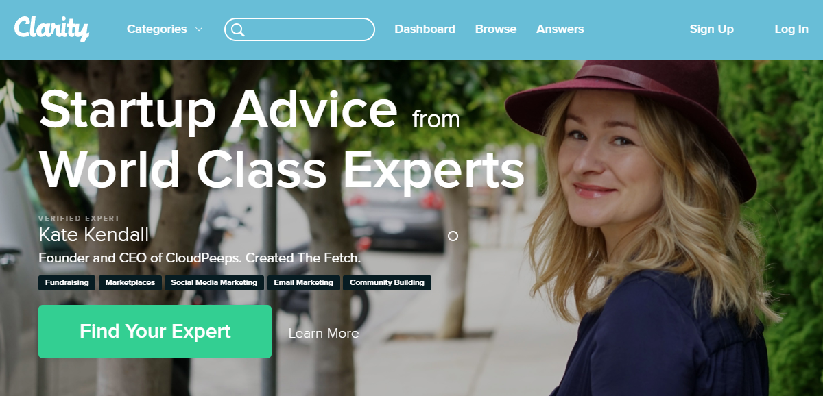 Website of Clarity