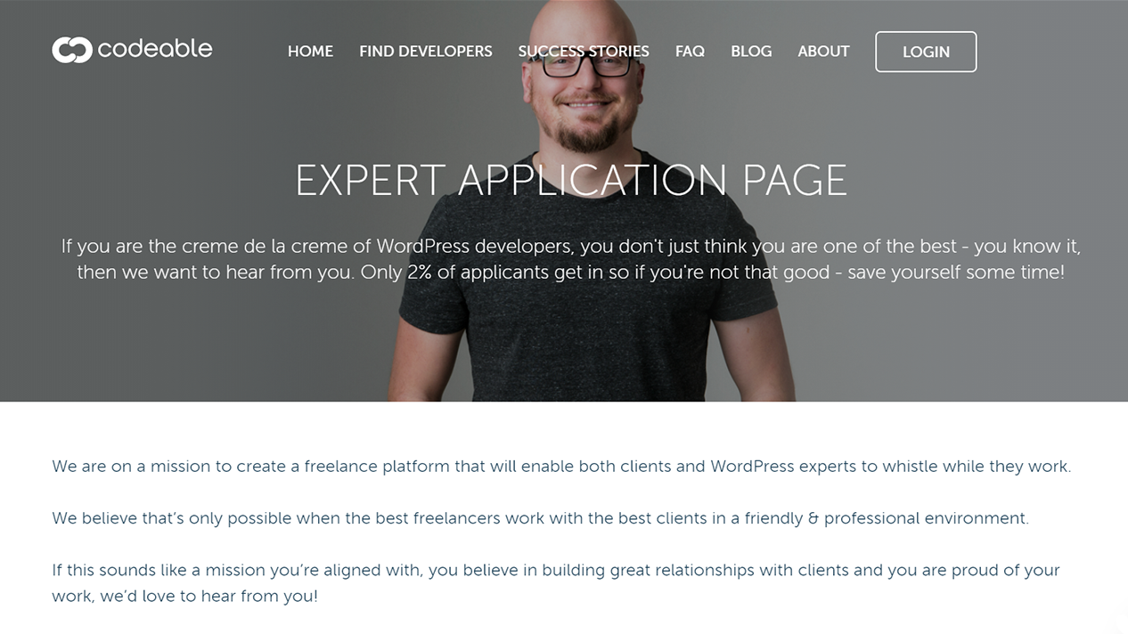Website of Codeable
