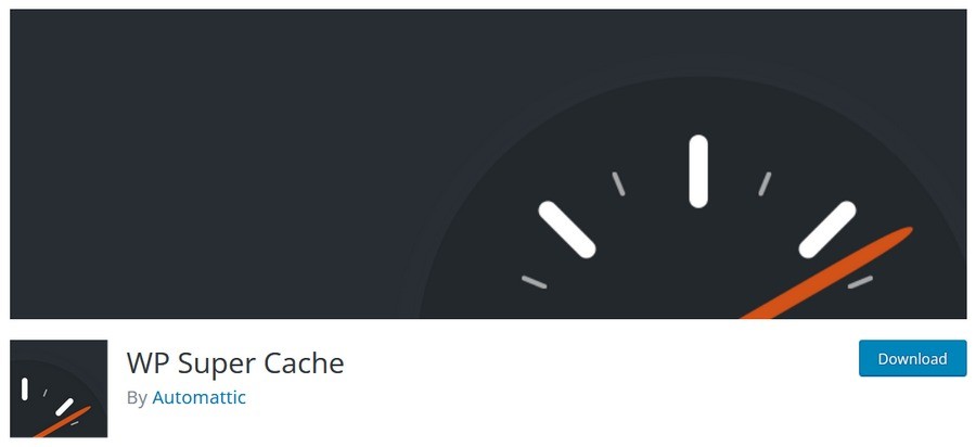 WP Super Cache free cache plugin