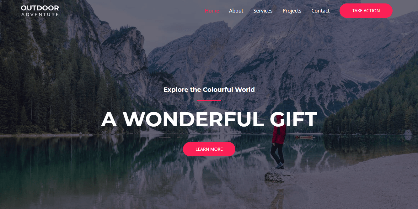 image-about-outdoor-adventure Outdoor Adventure Astra template homepage screenshot