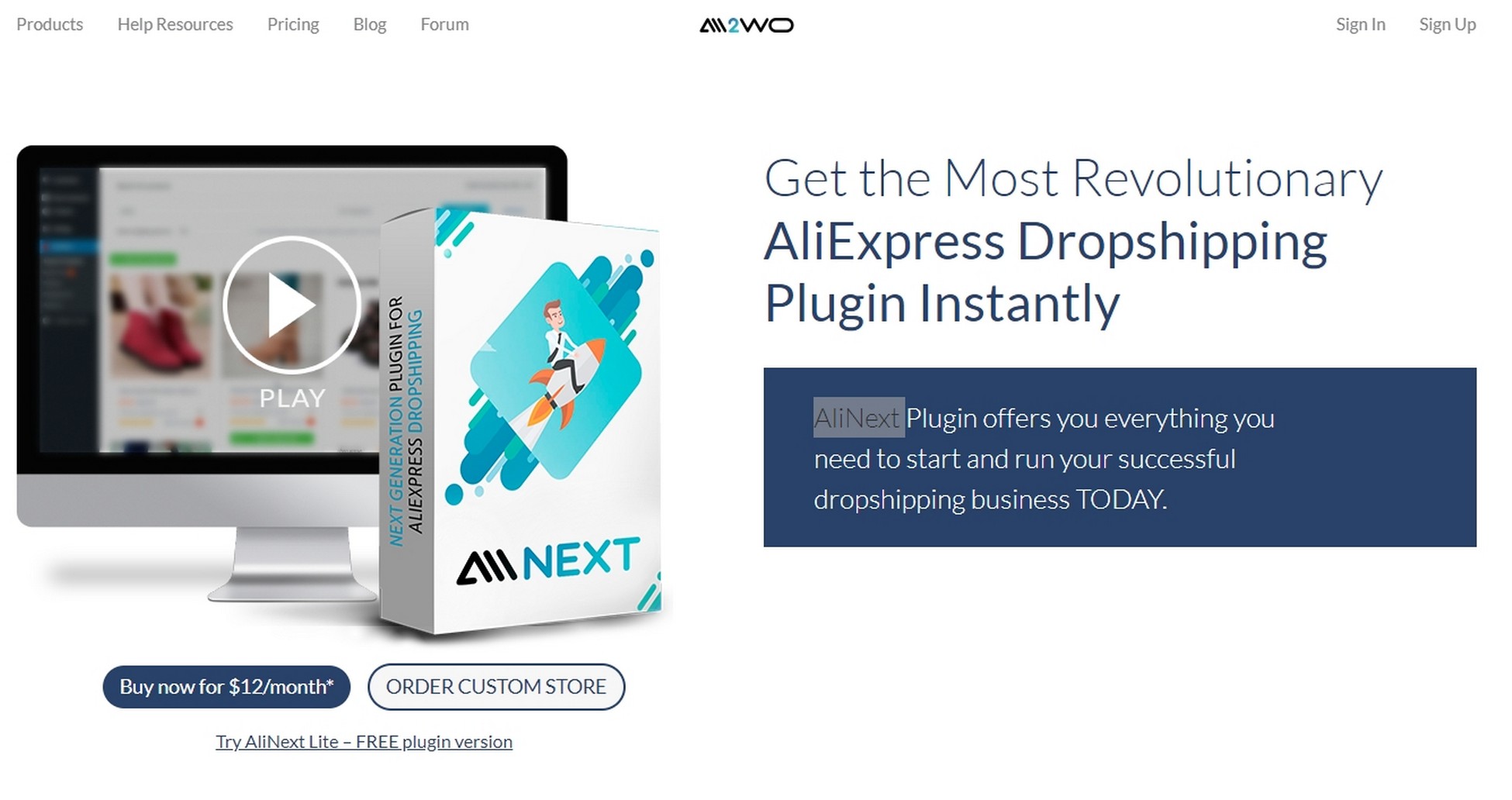 AliNext dropshipping plugin