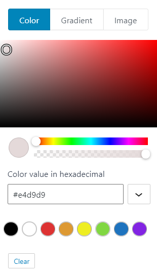 Astra Walkthrough - Background Picker, Astra 3.0+