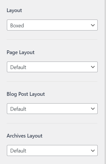 Astra Walkthrough - Layout Options, Astra 3.0+