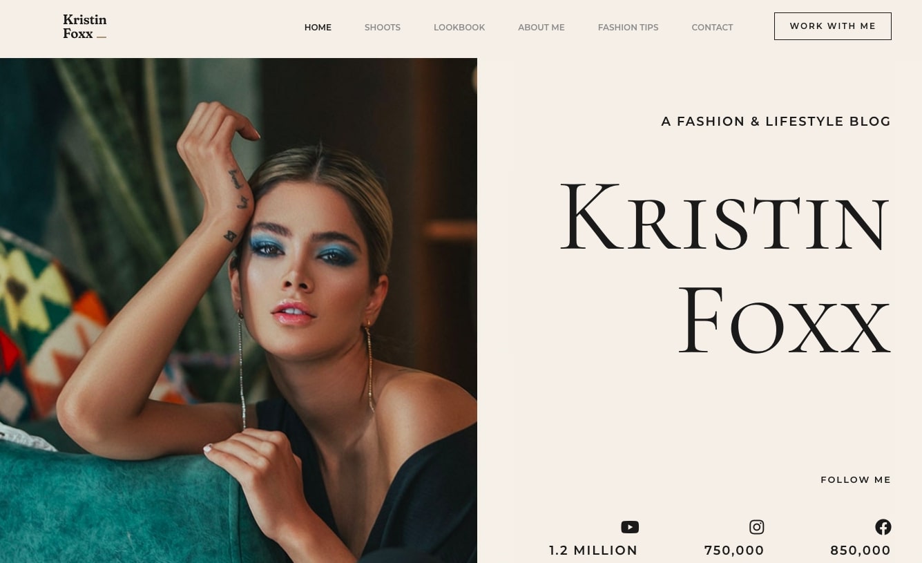 Fashion Influencer Starter Template Fashion Influencer Starter Template