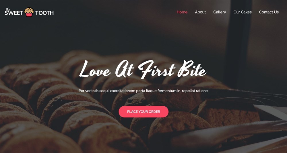 Sweet Shop demo site