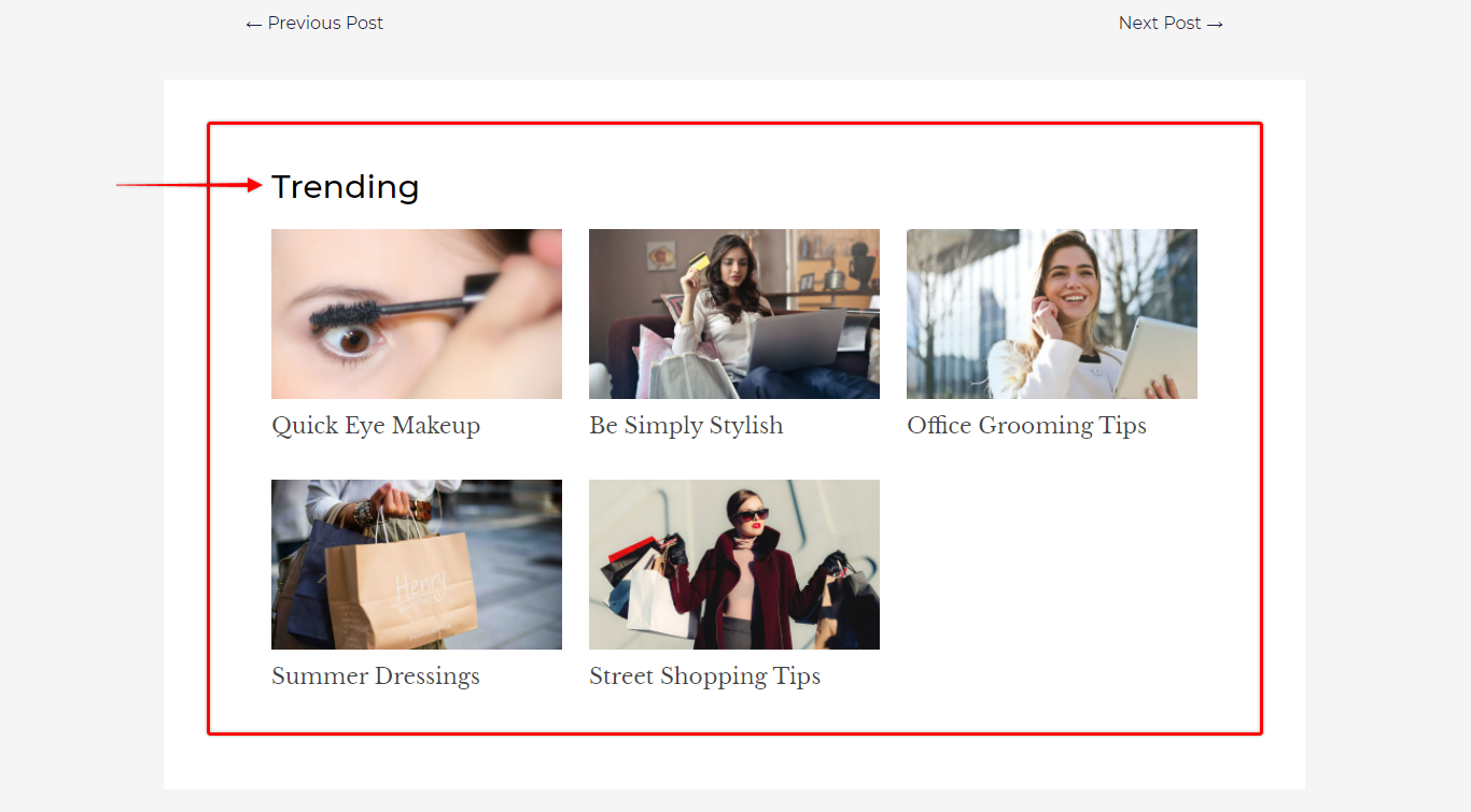 Filter to Display the Post Category as a Related Posts Title