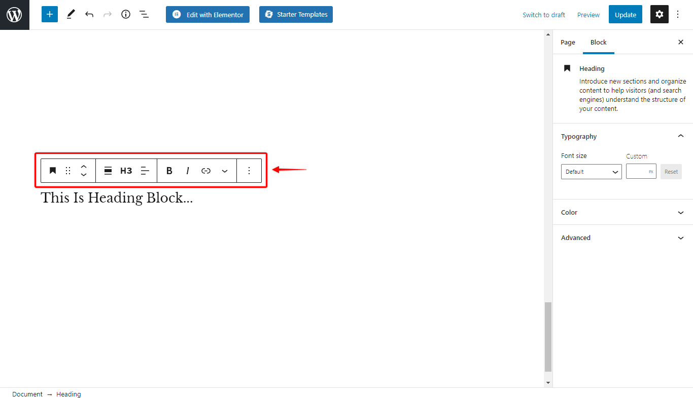 Gutenberg UI Improvements - Block Controls