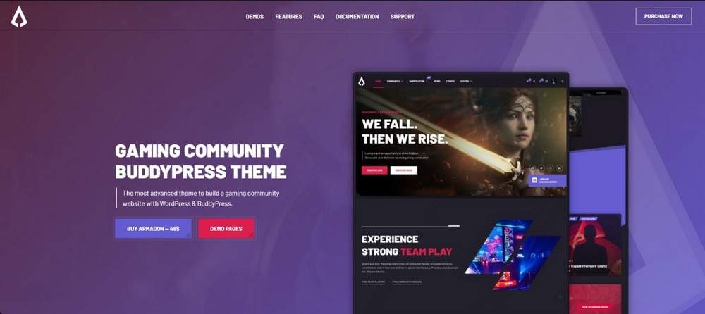 Armadon WordPress theme