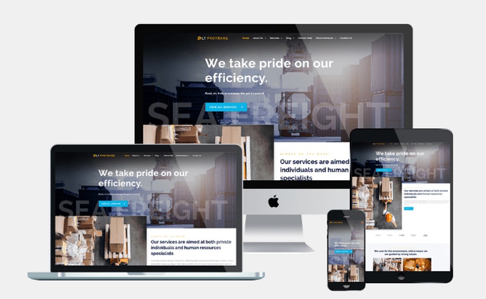 LT Protrans WordPress theme
