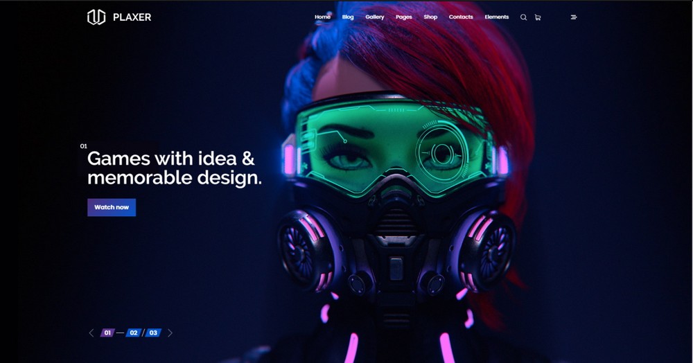 Plaxer WordPress theme