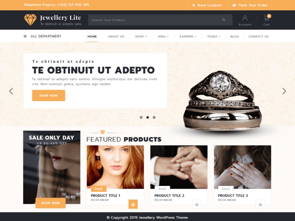 Jewellery lite home page