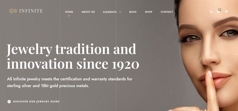Jewelry shop demo
