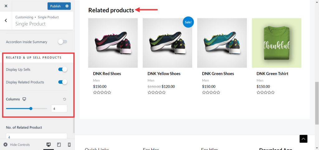 Single Product WooCommerce