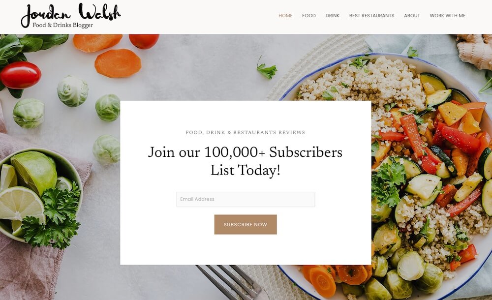 Food & Drinks Blogger