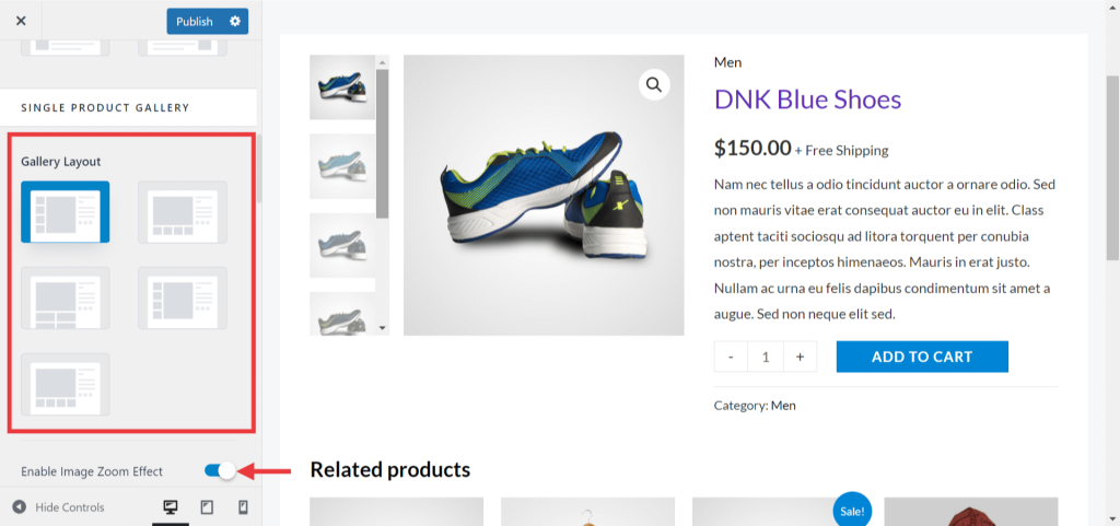 Single Product WooCommerce