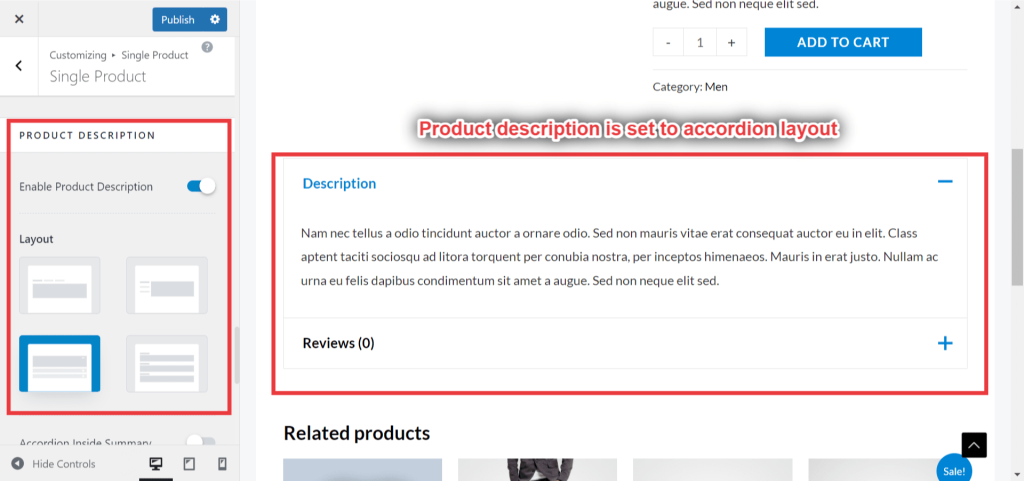 Single Product WooCommerce