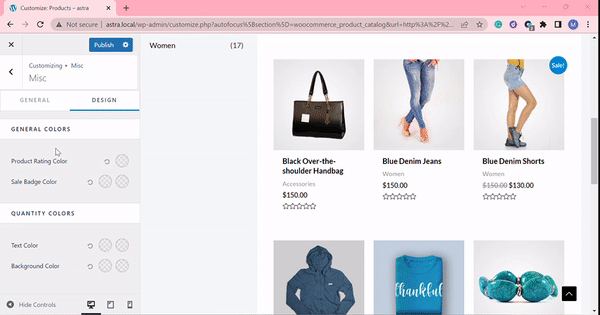 Change Color of Sale Badge – WooCommerce