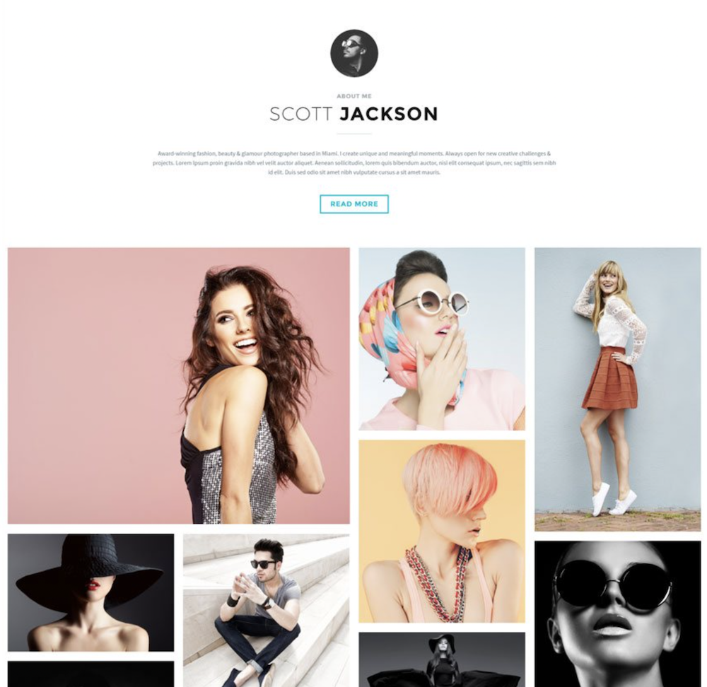TheGem WordPress Photography Theme
