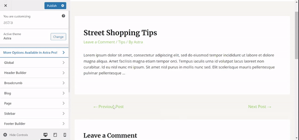 Set Up Your Blog