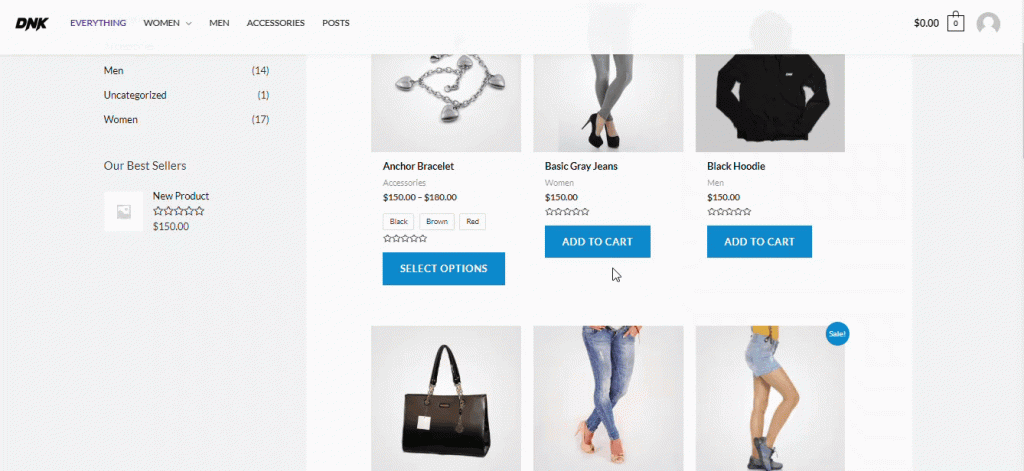 ast-woocommerce-add-to-cart-trigger-redirected to cart page
