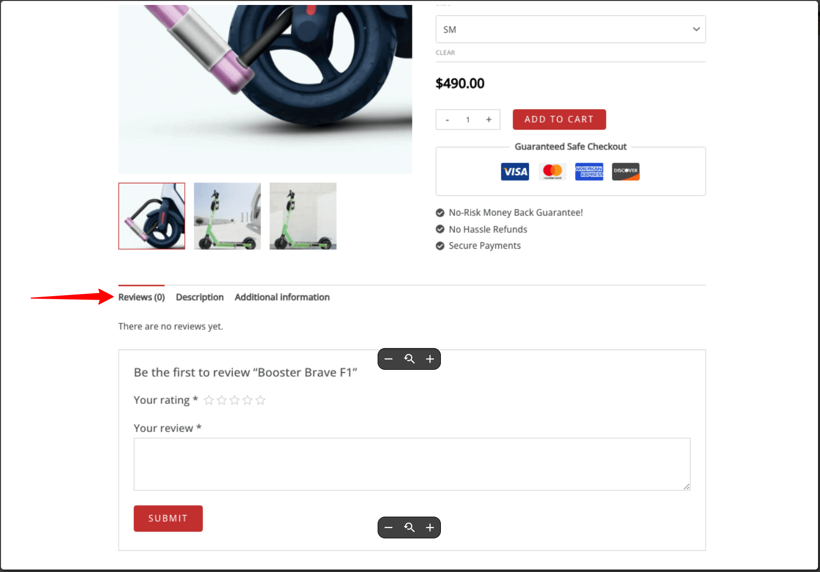 How to Set the "Review" Tab as the Default Active Tab in WooCommerce