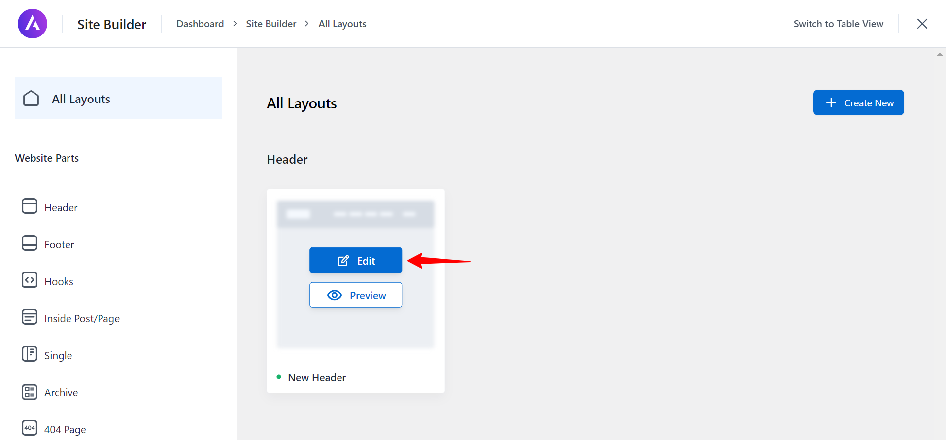 Site Builder
