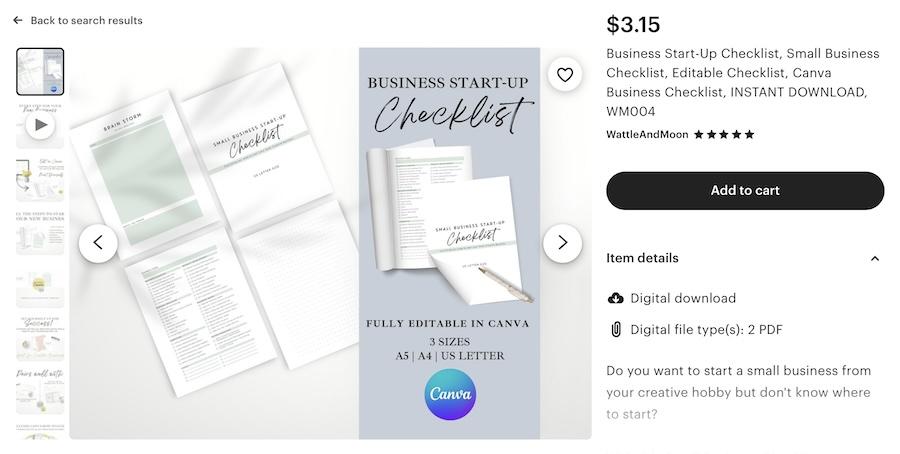 business startup checklist