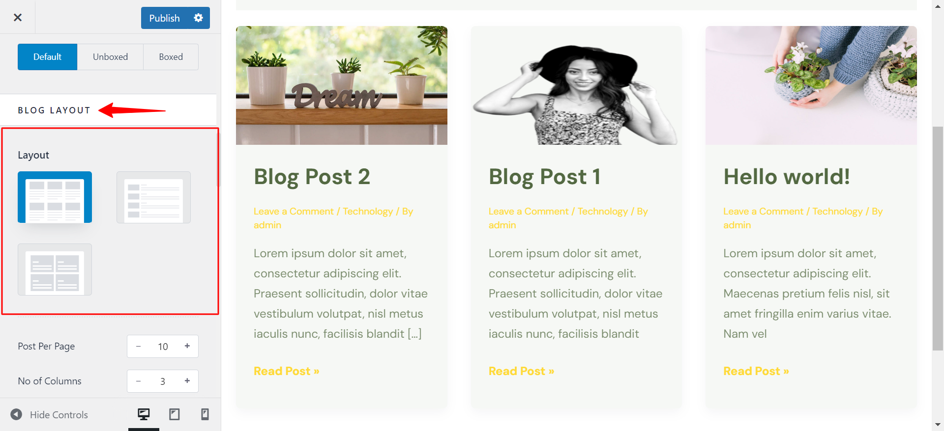 Enhanced Blog Archive