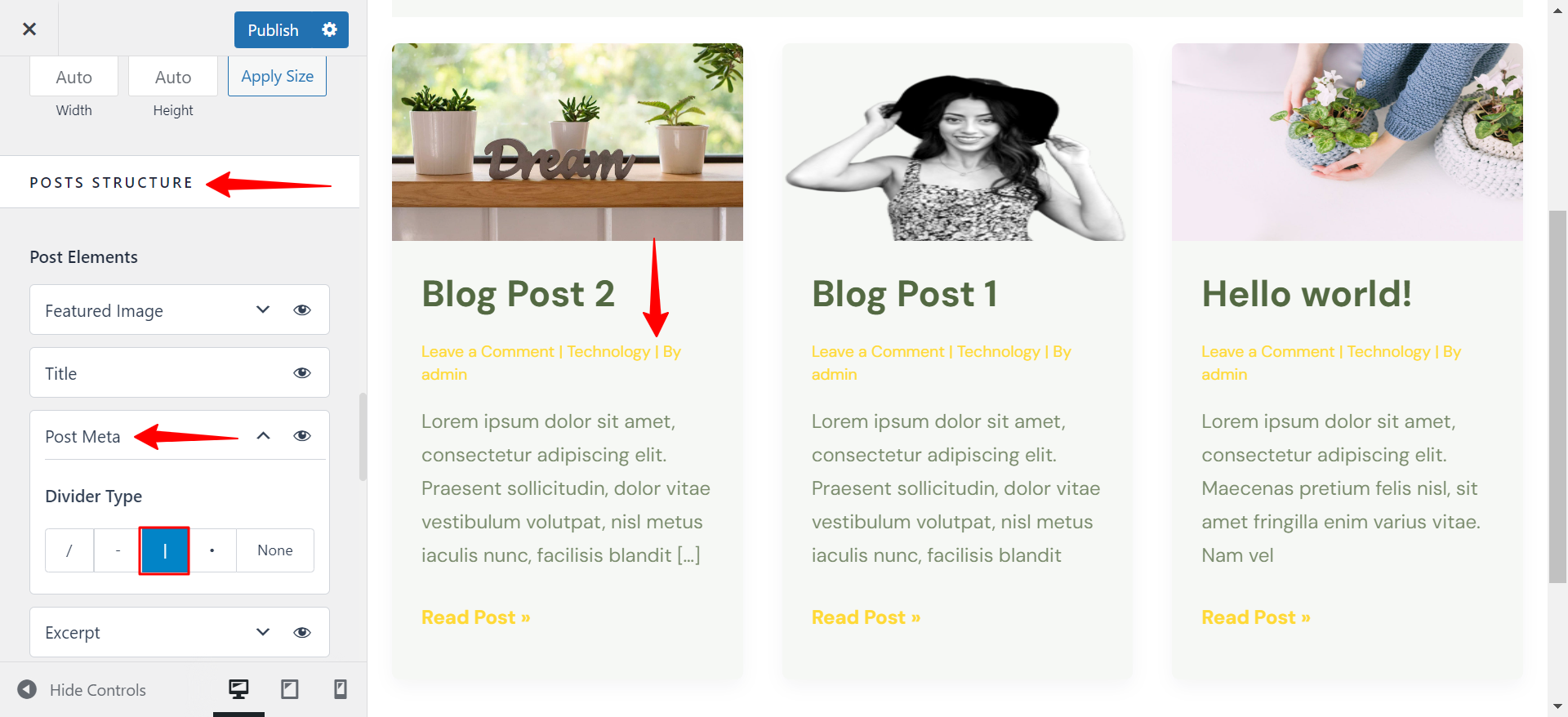 Enhanced Blog Archive