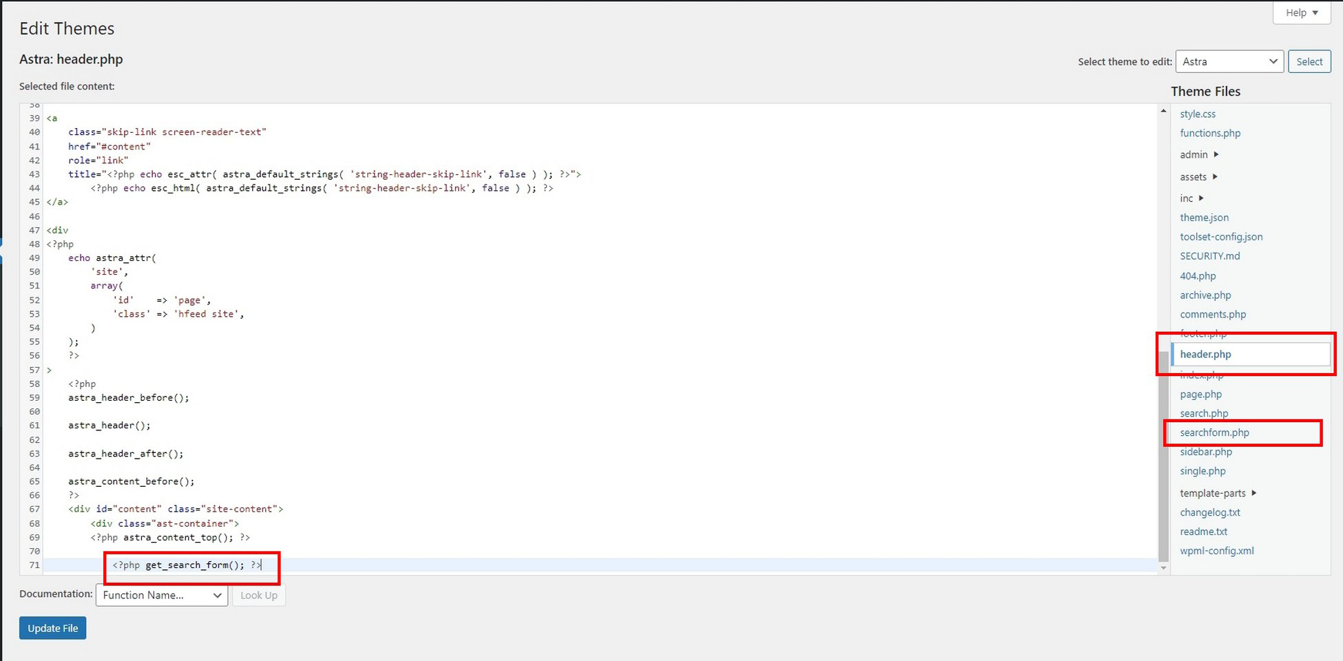 Add Search Manually