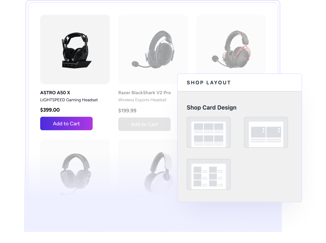 Shop Card Design
