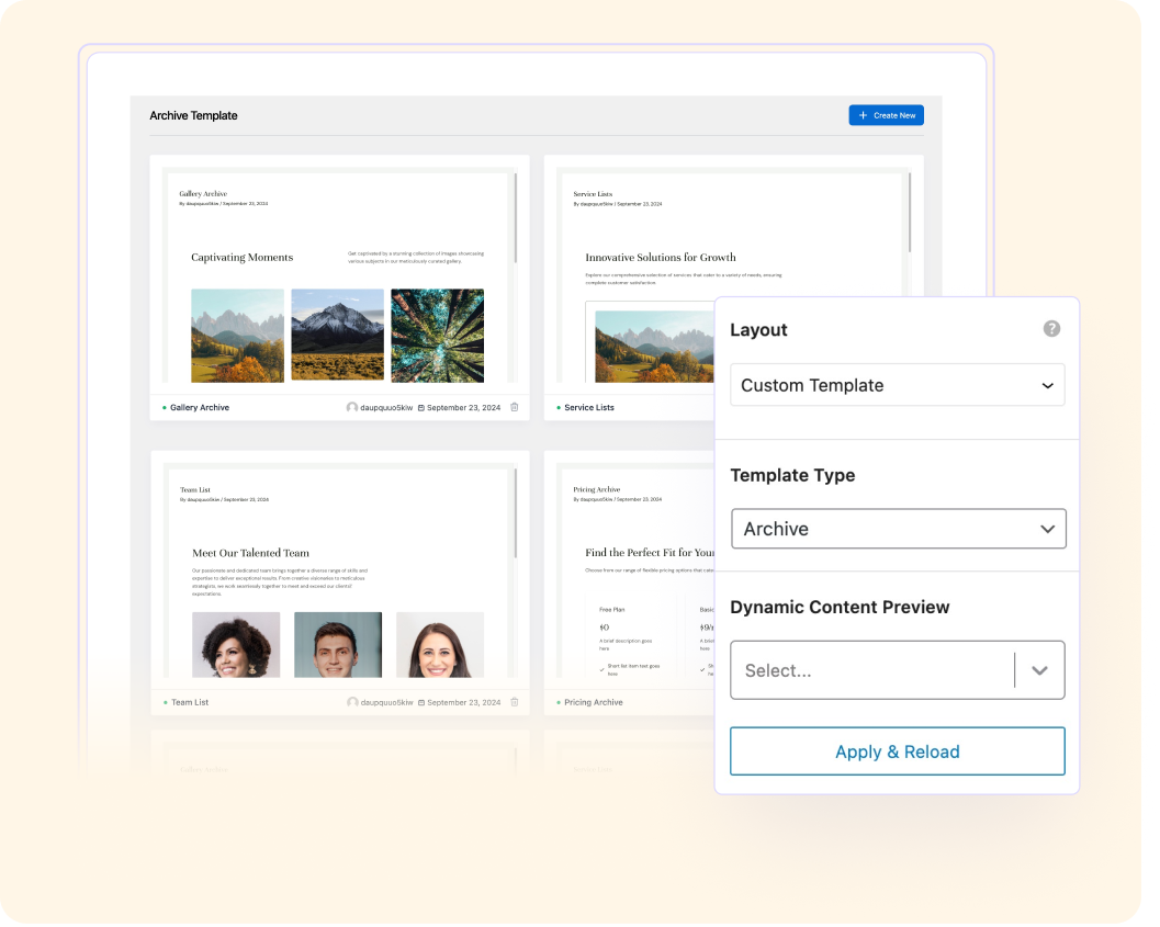 Archive - Astra Site Builder