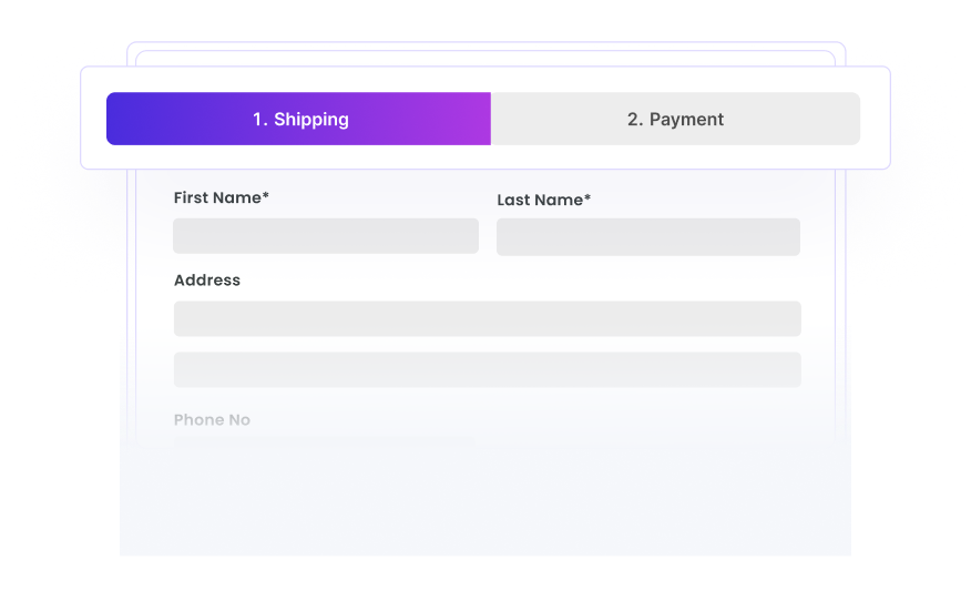 Two-step-Checkout
