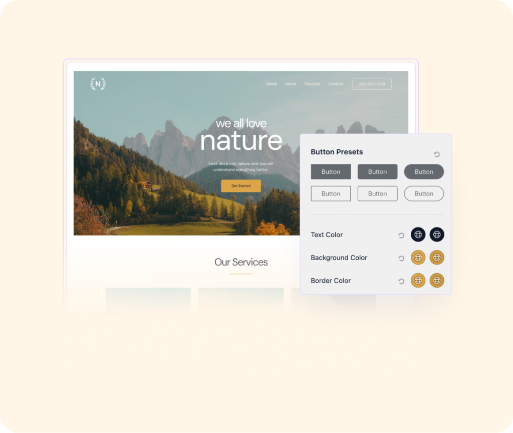 unlimited design possiblities