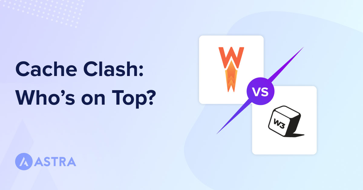 WP Rocket Vs W3 total cache